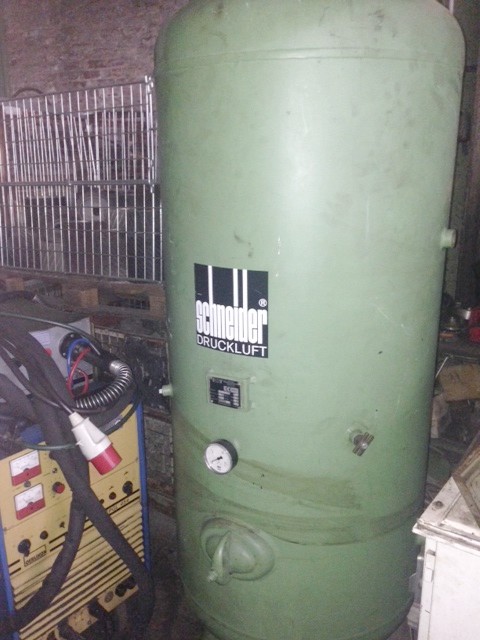SCHNEIDER: Druckluftkessel/Air Boiler 750 l