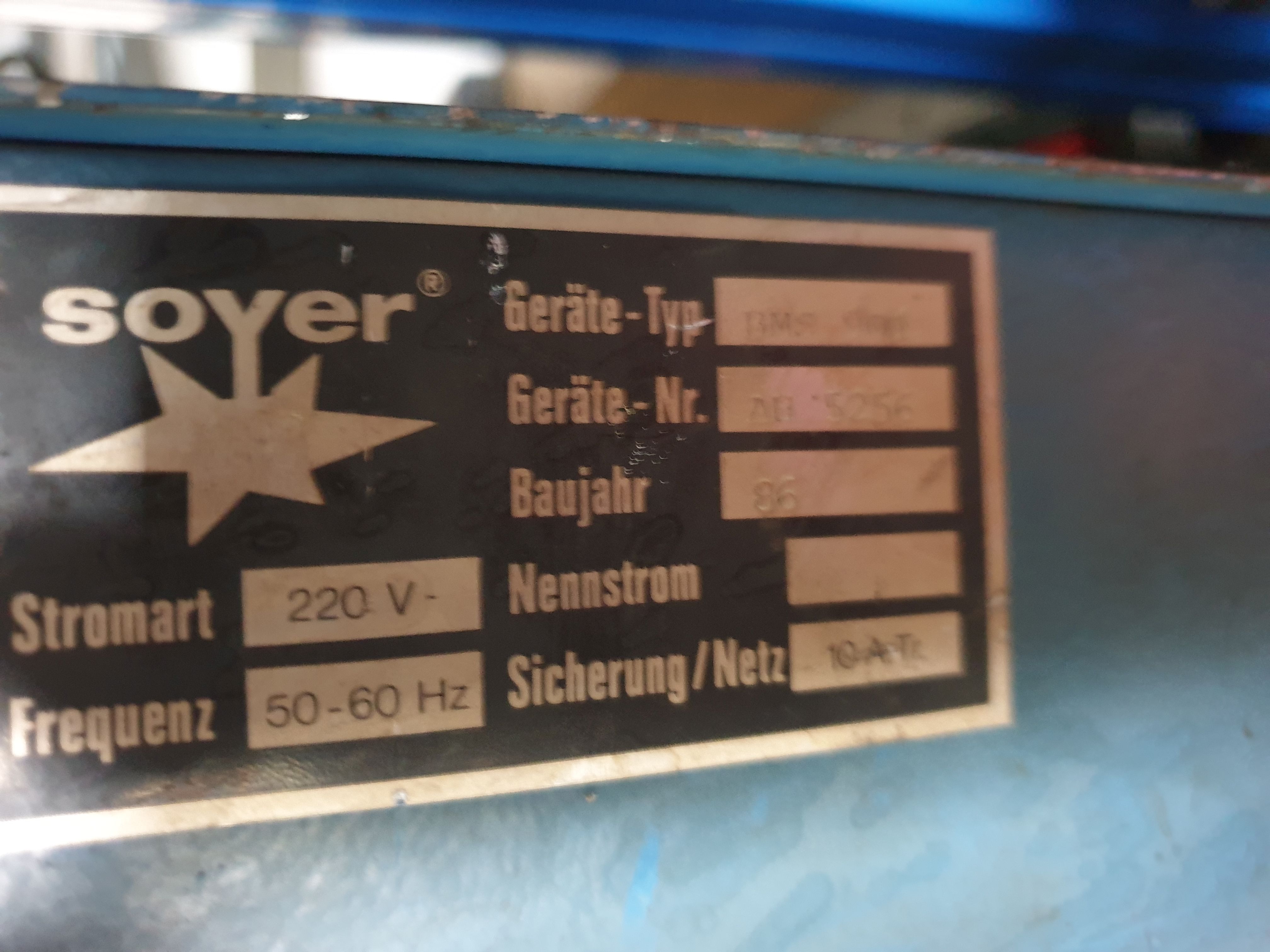 SOYER: BMS 901 Bolzenschweißgerät